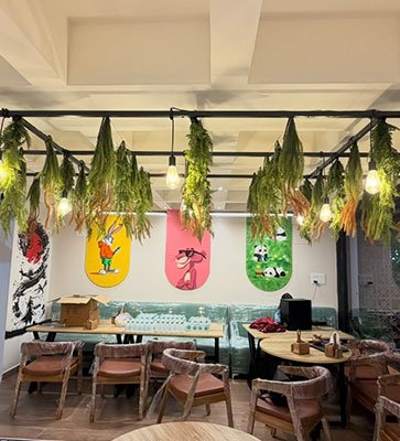 Café Seating Area